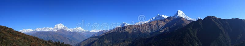 Det Himalaya bergområdet