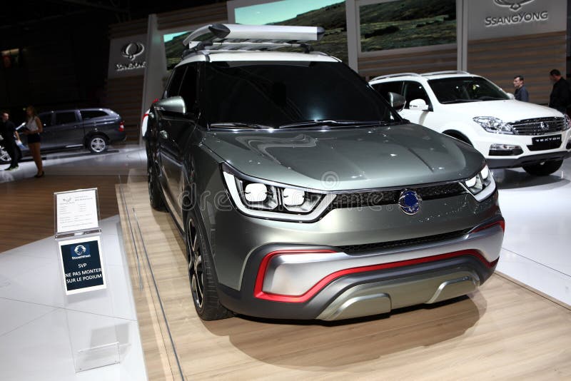 Det Ssangyong XIV affärsföretaget royaltyfri bild