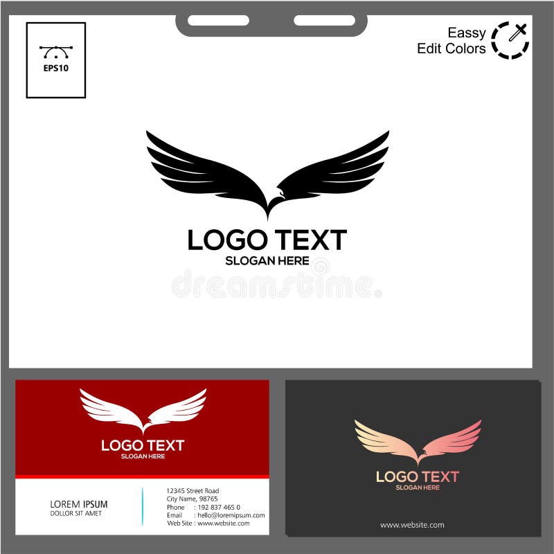 det svartvita begreppet f?r minimalist ?rnlogovektor royaltyfri illustrationer det svartvita begreppet f?r minimalist ?rnlogovektor royaltyfri illustrationer