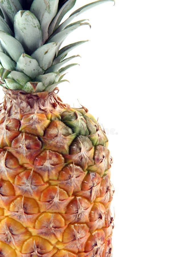 Detail ananas isolated