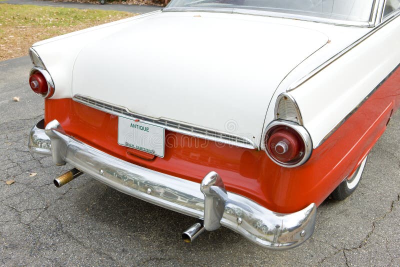 Detail of Antique Automobile, New Hampshire, USA Editorial Photography