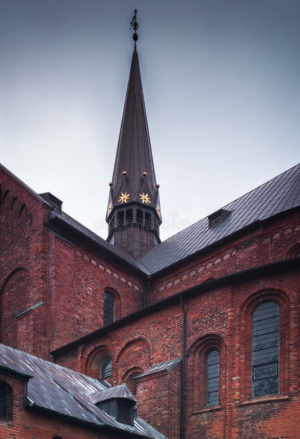 Roskilde cathedral spire