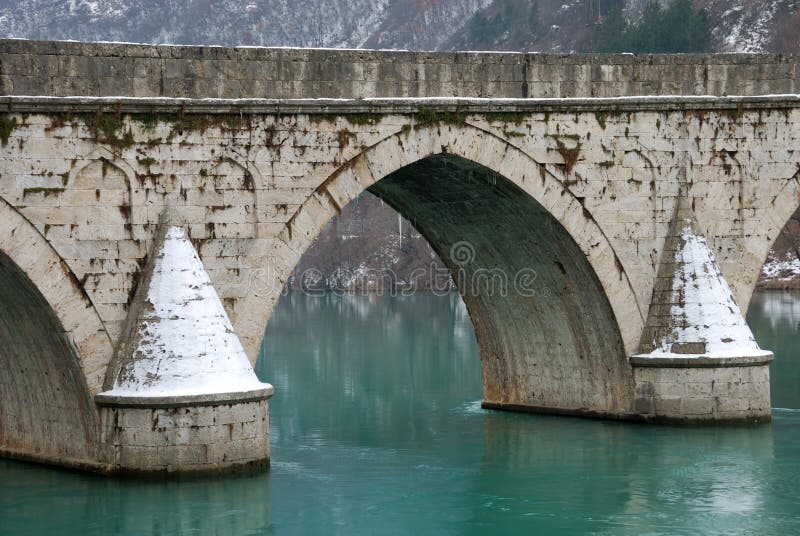 Detail of Bridge on Drina