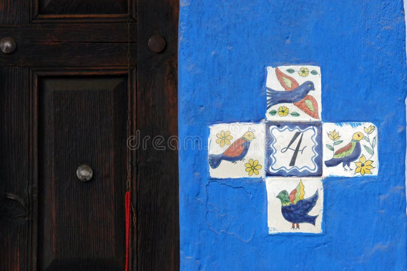 Detail of building in San Cristobal de las Casas