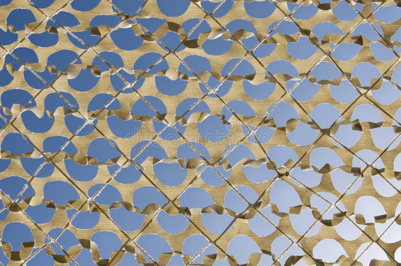 Detail of a camouflage grid stock images