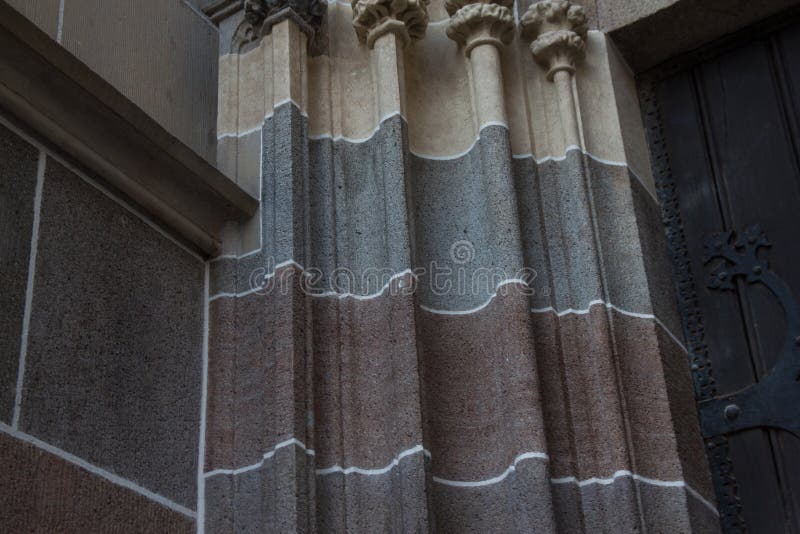 A detail on a cathedral, Kosice, Slovakia