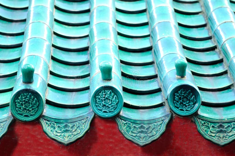 Detail of chinese roof