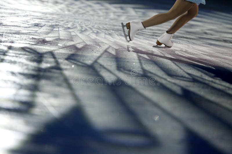 Detail der Abbildung Eislauf lizenzfreies stockbild Detail der Abbildung Eislauf lizenzfreies stockbild