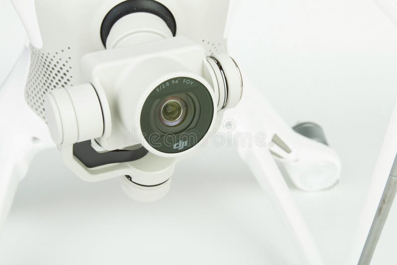 Detail of drone quadrocopter Dji Phantom 4 royalty free stock photography Detail of drone quadrocopter Dji Phantom 4 royalty free stock photography
