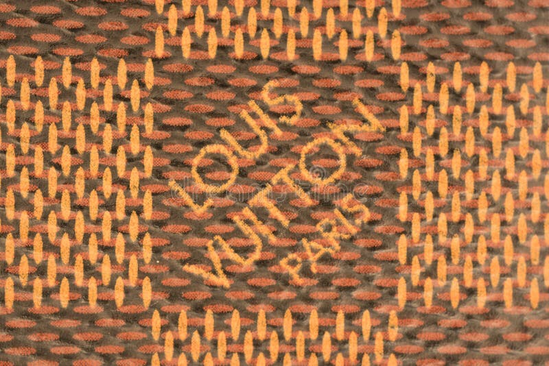 Detail einer LV-Ledertasche, die Luxus-Louis Vuitton Pari zeigt stockbild Detail einer LV-Ledertasche, die Luxus-Louis Vuitton Pari zeigt stockbild