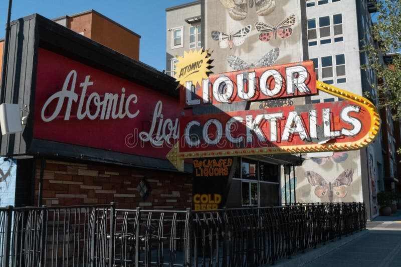 Atomic is one of the earliest still operating bars in Las Vegas, Nevada.