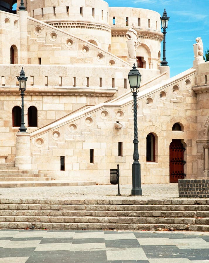 Detail of Fishermen s bastion