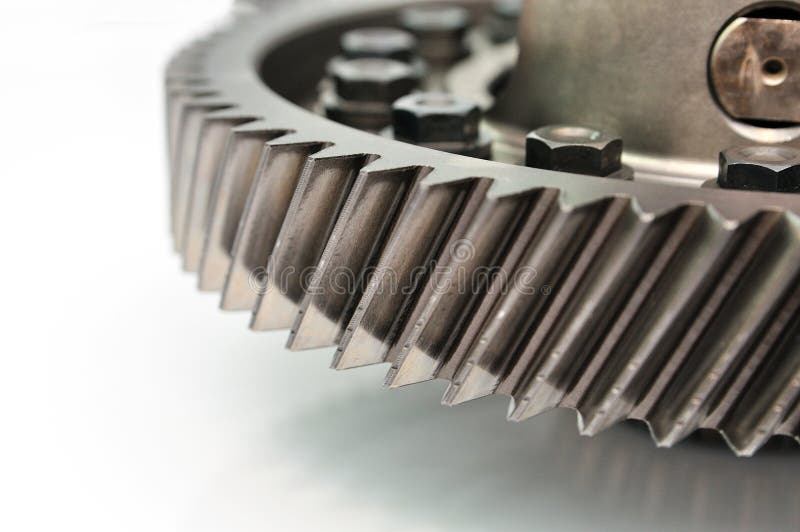 Detail of a gear. royalty free stock photography