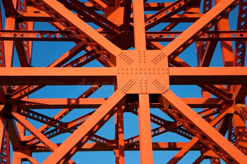 Detail of the Golden Gate Bridge, San Francisco