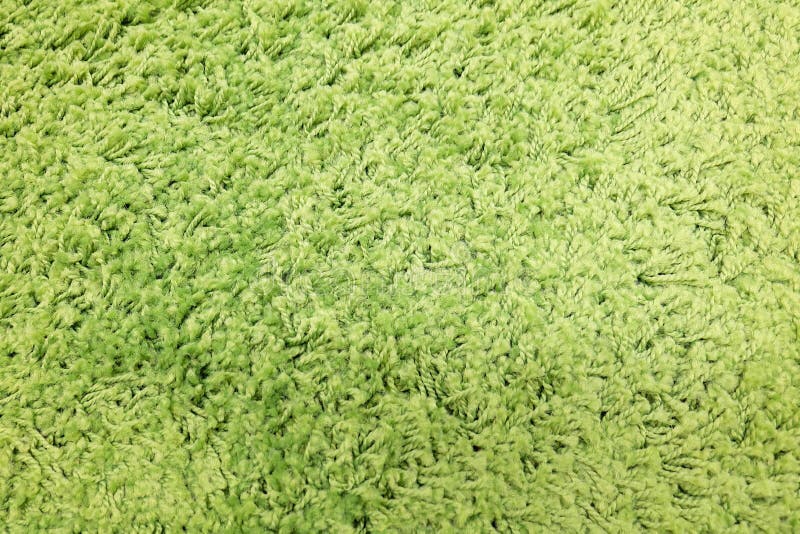 Detail of Green Fluffy Fabric Texture Background Stock Image Image of