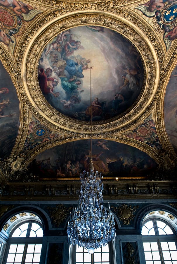 Ballsaal In VersaillesPalast, Paris, Frankreich