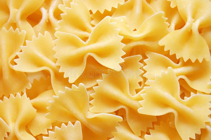 Detail of Macaroni pasta