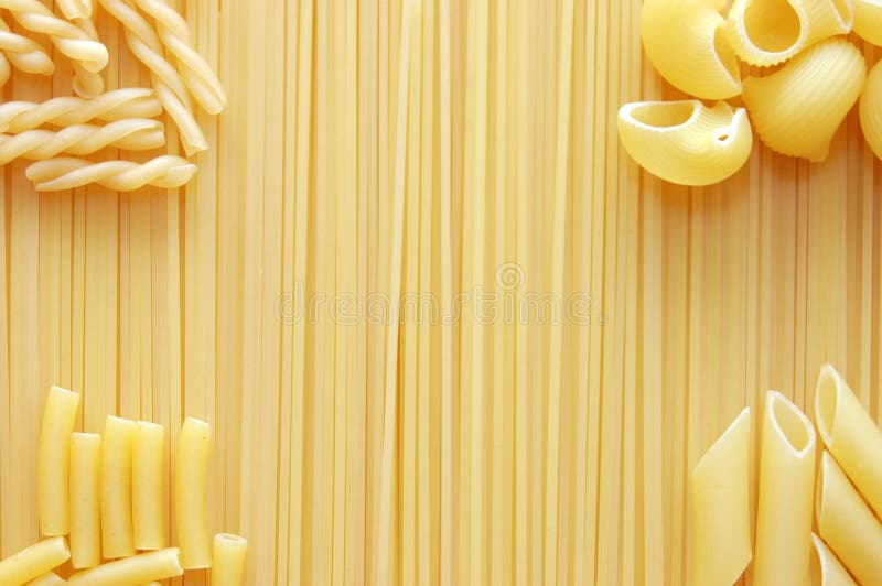 Detail of Macaroni pasta useful as a background