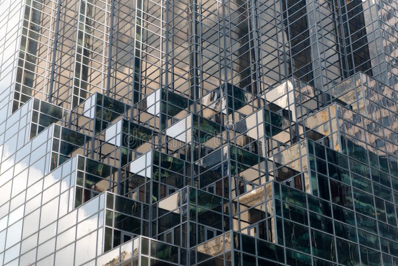 Detail Modern Office Building in New York City royalty free stock photo Detail Modern Office Building in New York City royalty free stock photo