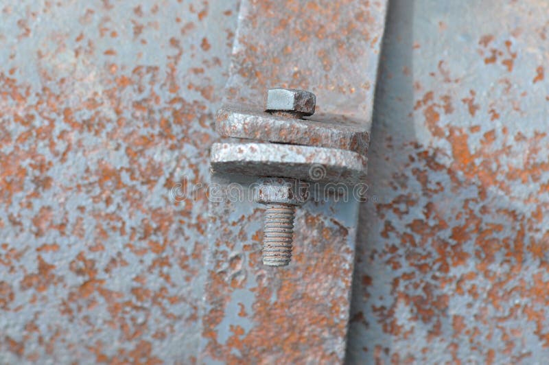 Rusty old object stock photo
