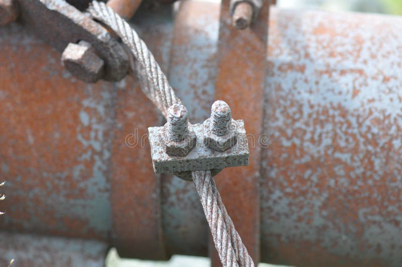 Rusty old object stock photography