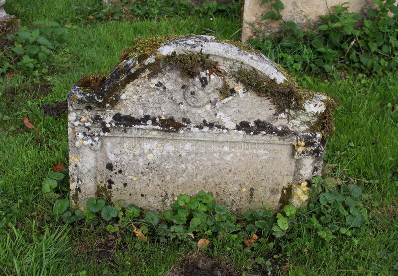 Detail of Old Gravestone