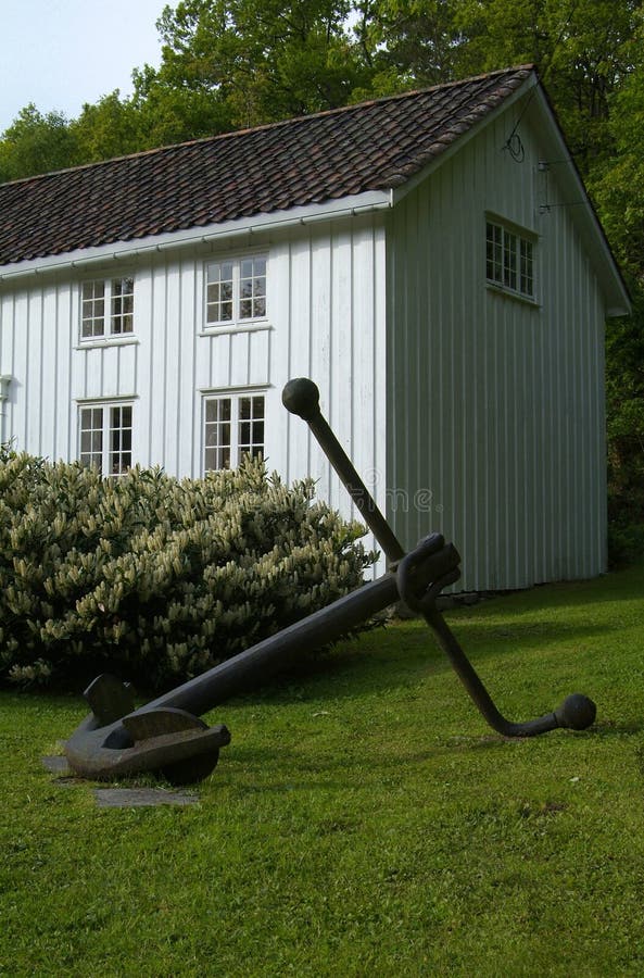 Detail of old, wooden house