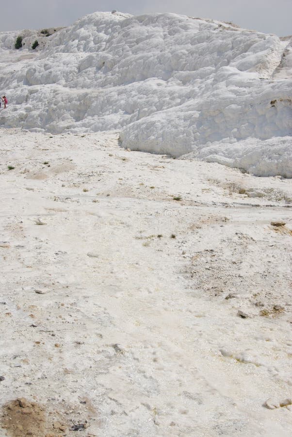 Detail of Pamukkale calcium relief