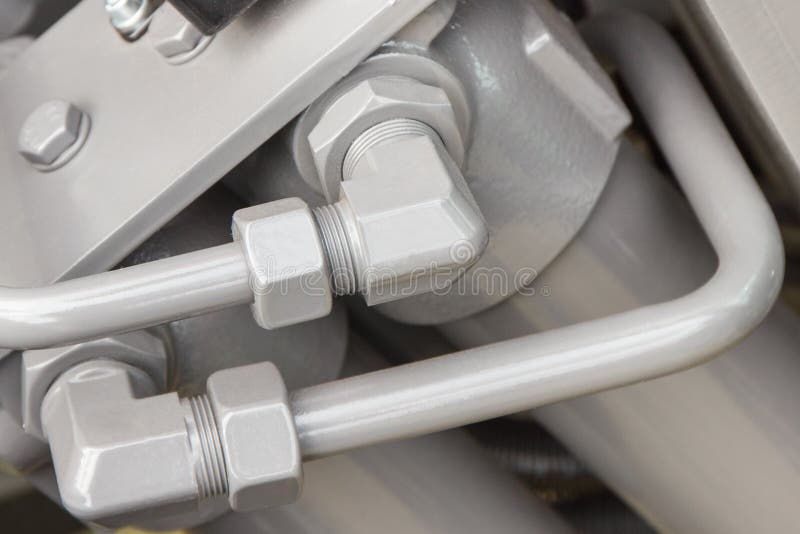 Part of Industrial Hydraulic or Pneumatic Machine. Hydraulic Mechanism
