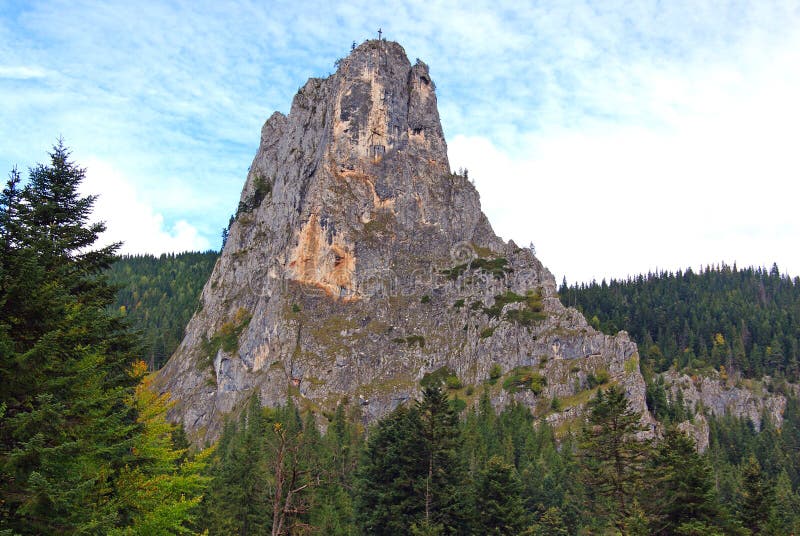 Detail of rocky peak