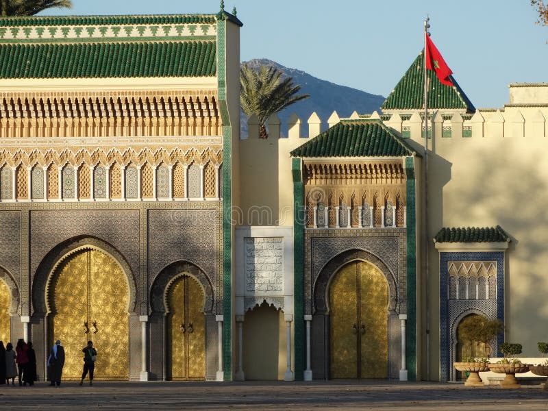 Royal Palace in Fes, Morocco