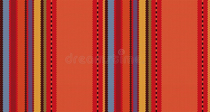Mexican rug pattern. serape stripes vector vector illustration