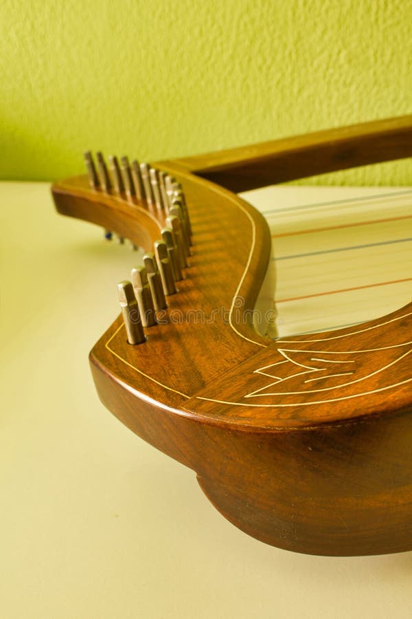 Part of harp stock image. Image of decoration, festival 133081713
