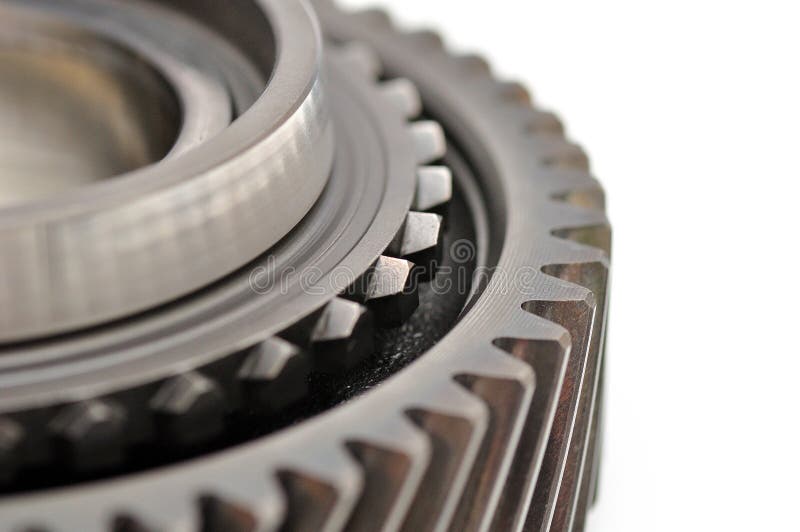 Sprocket Machining Part or Product Set on Vise during Inspection on