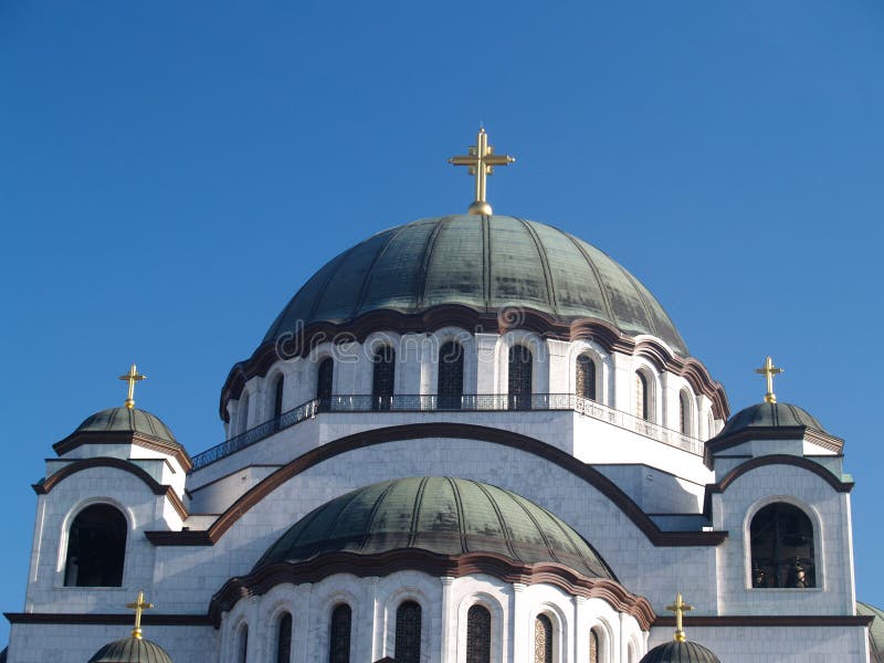 Detail of St. Sava Church