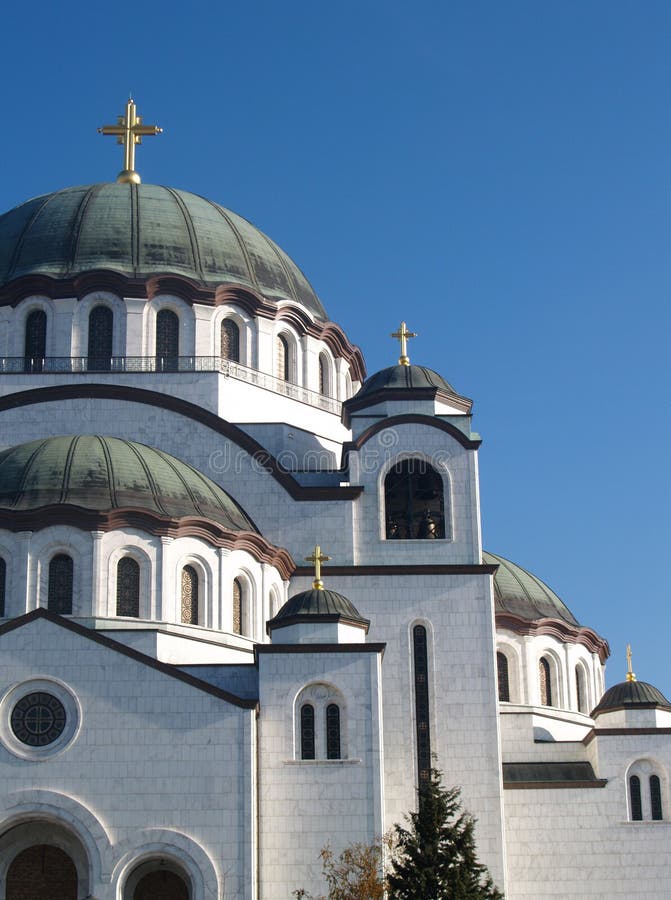 Detail of St. Sava Church