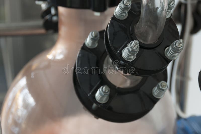 Detail of the System for Water and Air Cleaning Technologies Stock