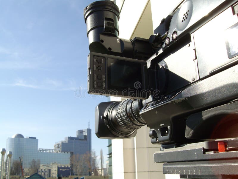 Het ontspruiten van de camera royalty-vrije stock afbeelding Het ontspruiten van de camera royalty-vrije stock afbeelding
