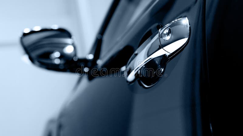 Vedere detaliată a mașinii de lux royalty free stock photos