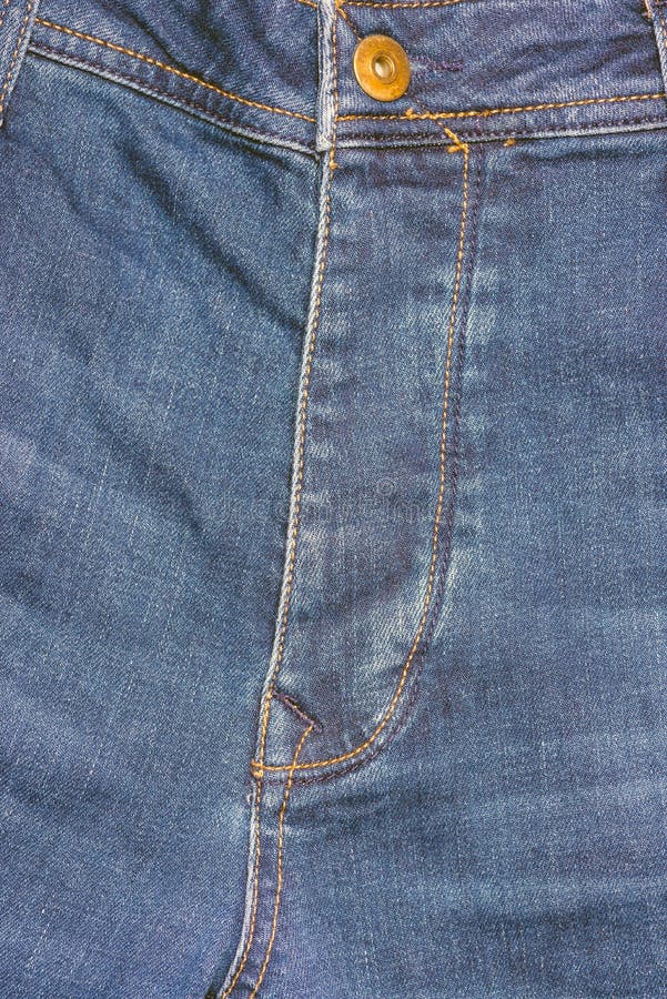 Detail of Vintage Blue Jeans Texture with Pocket.Pocket on Jeans Denim ...