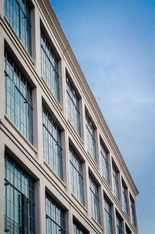 Detail von Art Deco Factory Building in Glasgow, Schottland stockfoto Detail von Art Deco Factory Building in Glasgow, Schottland stockfoto