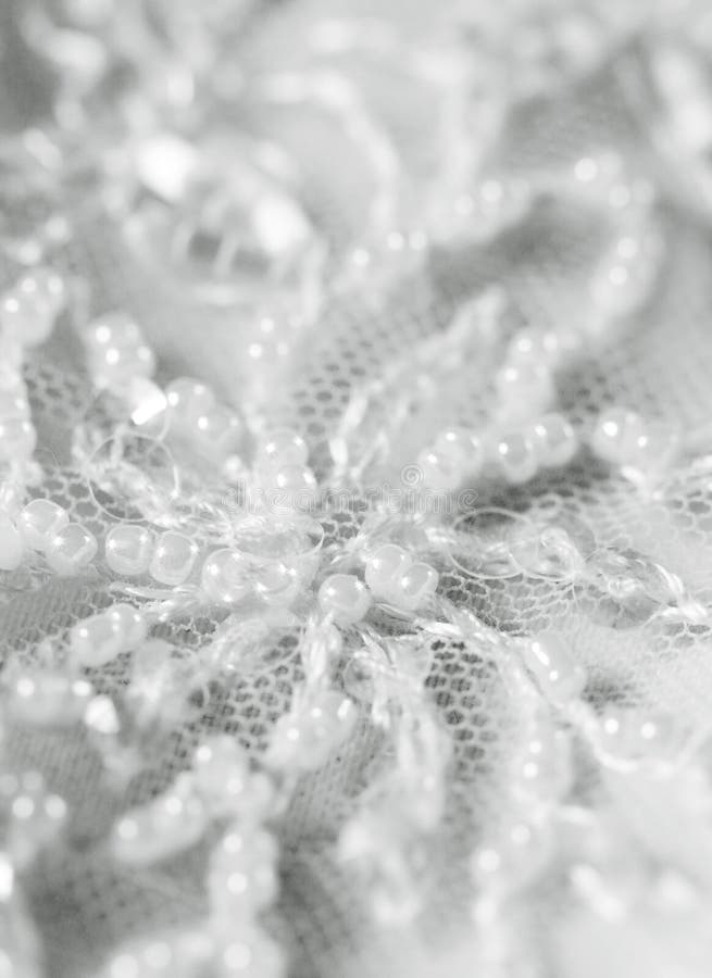 Detail of wedding dress