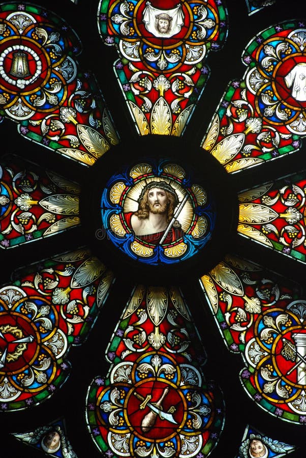 Detail Window in church