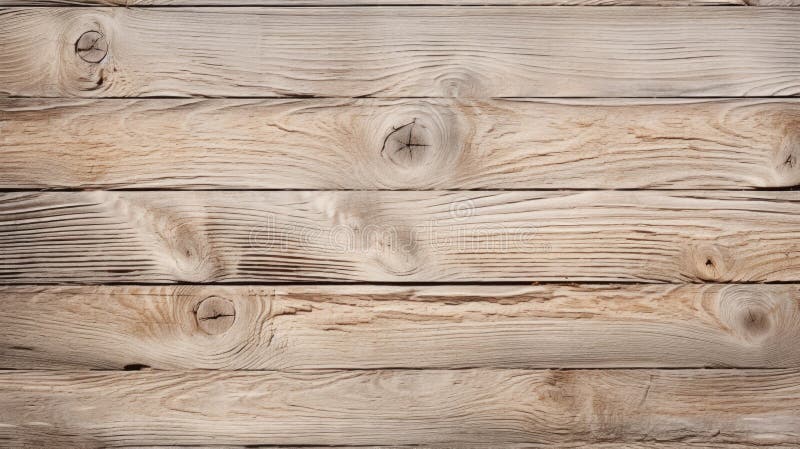 Detailansicht einer Holzwand mit sichtbaren Knoten, geeignet für Hintergrund oder Texturen. AI generiert