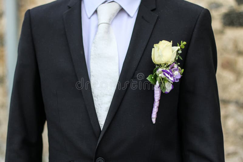 detailbeeld van de bloem van groom royalty-vrije stock foto detailbeeld van de bloem van groom royalty-vrije stock foto