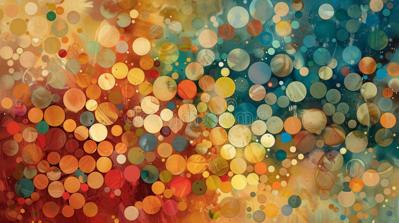 Detailed Abstract Circular Texture for Modern Visuals royalty free stock photo