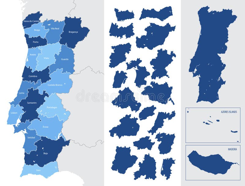 1,625 Regiões Administrativas Portugal Images, Stock Photos, 3D objects, &  Vectors