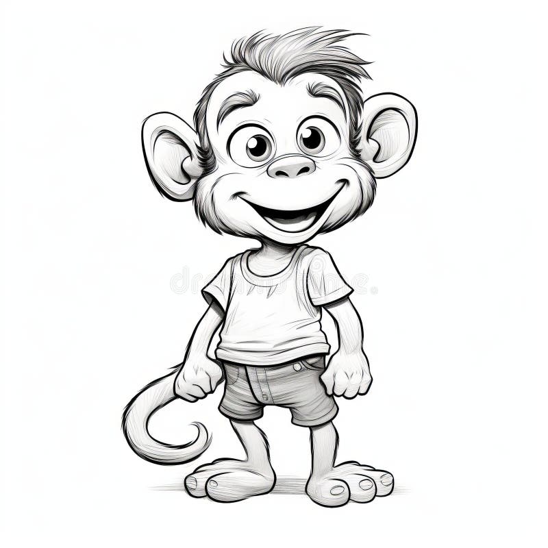 Free: Chimpanzee Monkey Cartoon Clip art - monkey - nohat.cc