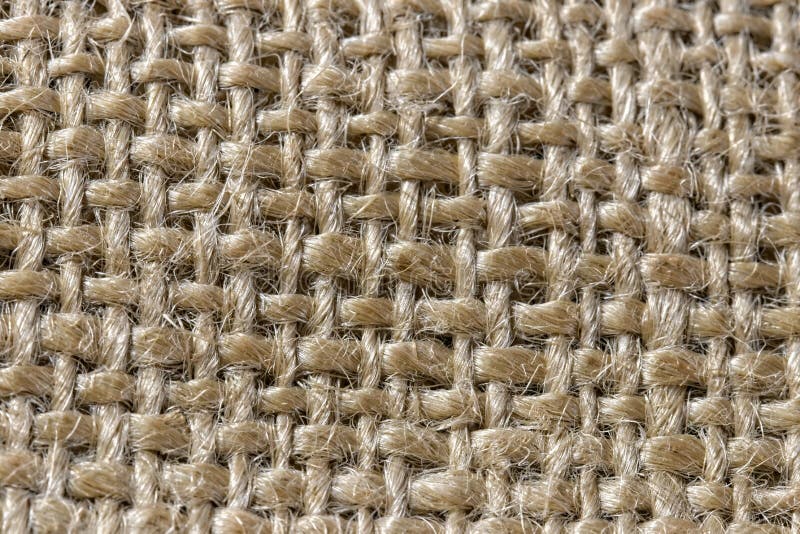Detailed Pattern and Texture in Burlap Stock Image Image of detailed