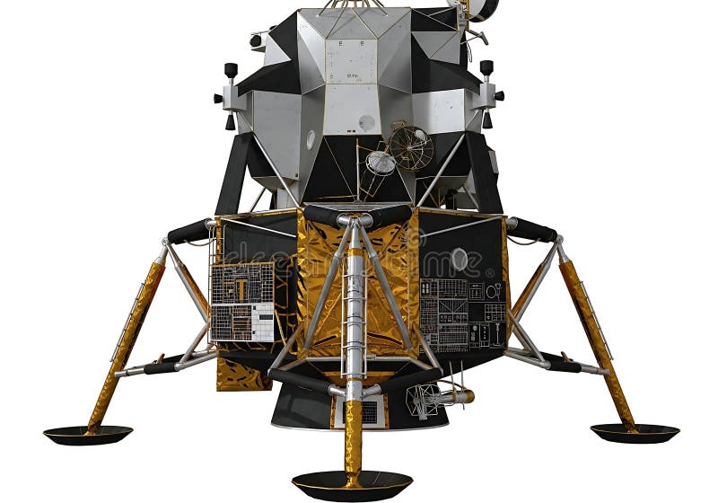 Apollo Lunar Module Stock Illustrations – 337 Apollo Lunar Module